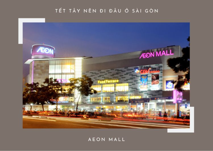 Góc chính diện Aeon Mall TPHCM