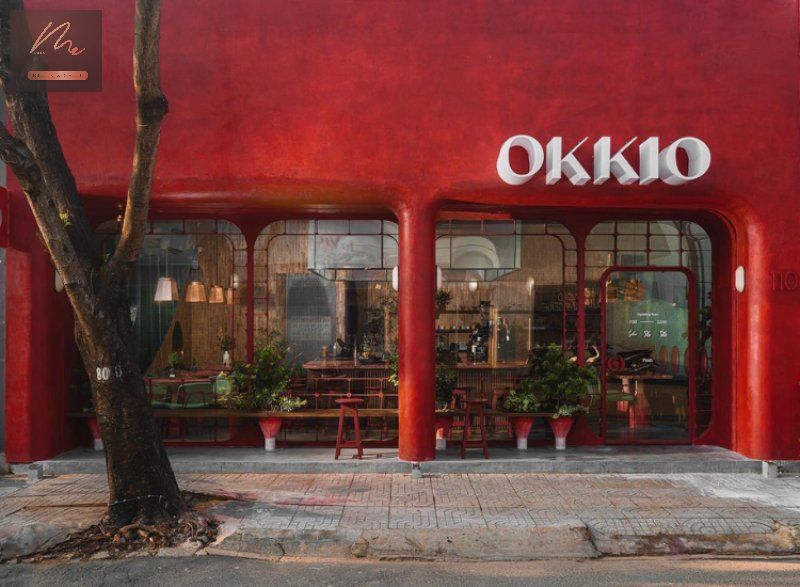 Phong cách hiện đại tại Okkio Caffe