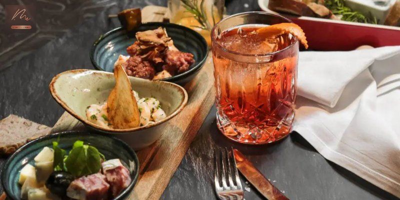 Canape (đồ khai vị) luôn là lựa chọn hàng đầu trong các thực đơn cocktail