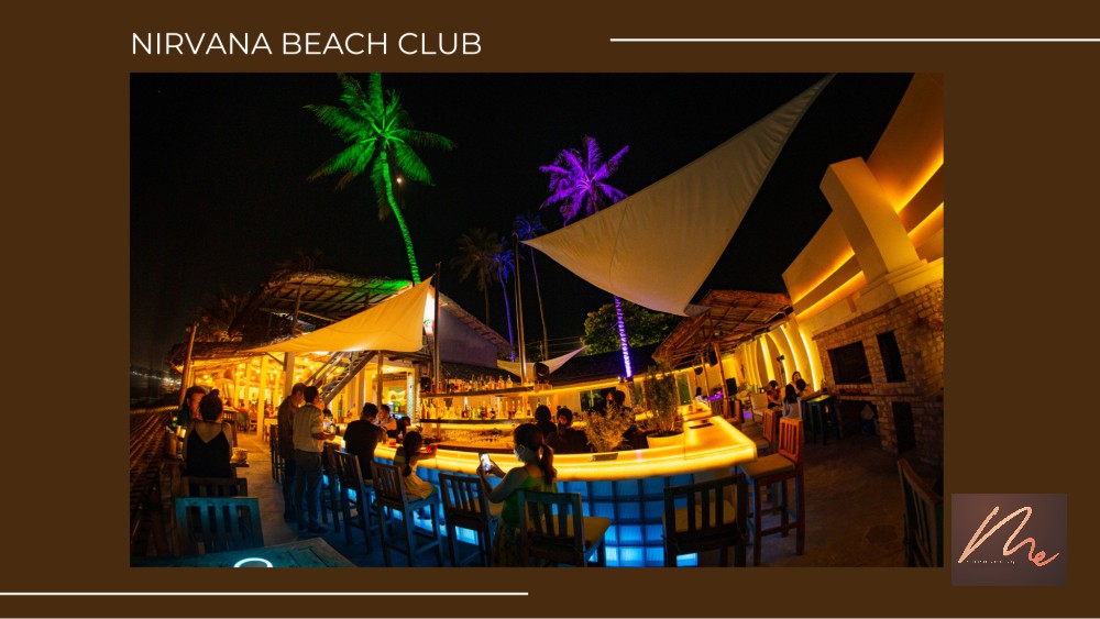 Không gian ngoài trời tại  Nirvana Beach Club