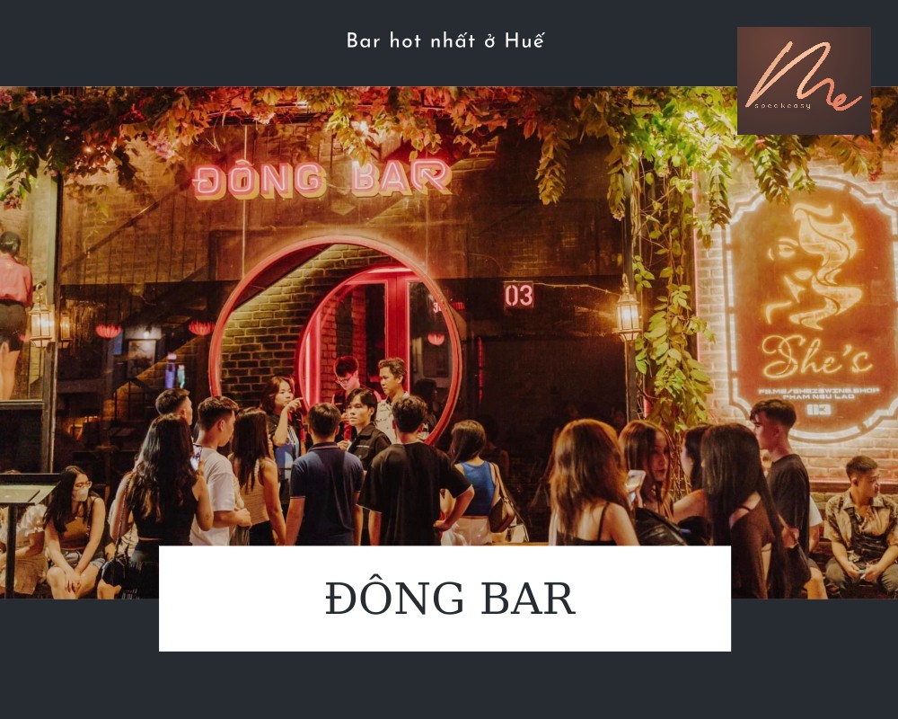 Một góc quán tại Đông bar