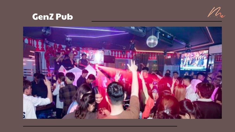 Sự sôi động náo nhiệt tại GenZ Pub